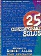 25 Contemporary Solos piano sheet music cover